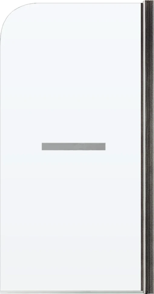 Шторка на ванну Maybahglass MGV-788-5 80x140, профиль матовый хром, стекло прозрачное