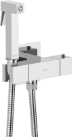 Гигиенический душ AQUATEK Либра AQ1028CR со смесителем, С ВНУТРЕННЕЙ ЧАСТЬЮ, хром