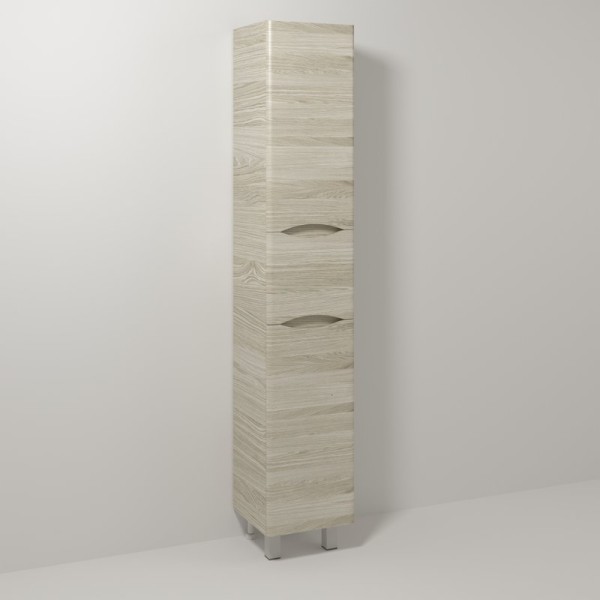 Шкаф пенал для ванной Vod-Ok Adel 35 R, ореховый дубослив