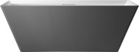 Ванна из искусственного камня AltroBagno Francesca 090105 170x75 см, отдельностоящая, на ножках, с донным клапаном, с подголовником