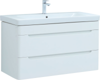 Тумба с раковиной Aquanet София 105 2 ящика