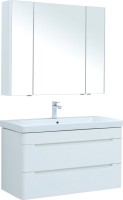 Тумба с раковиной Aquanet София 105 2 ящика