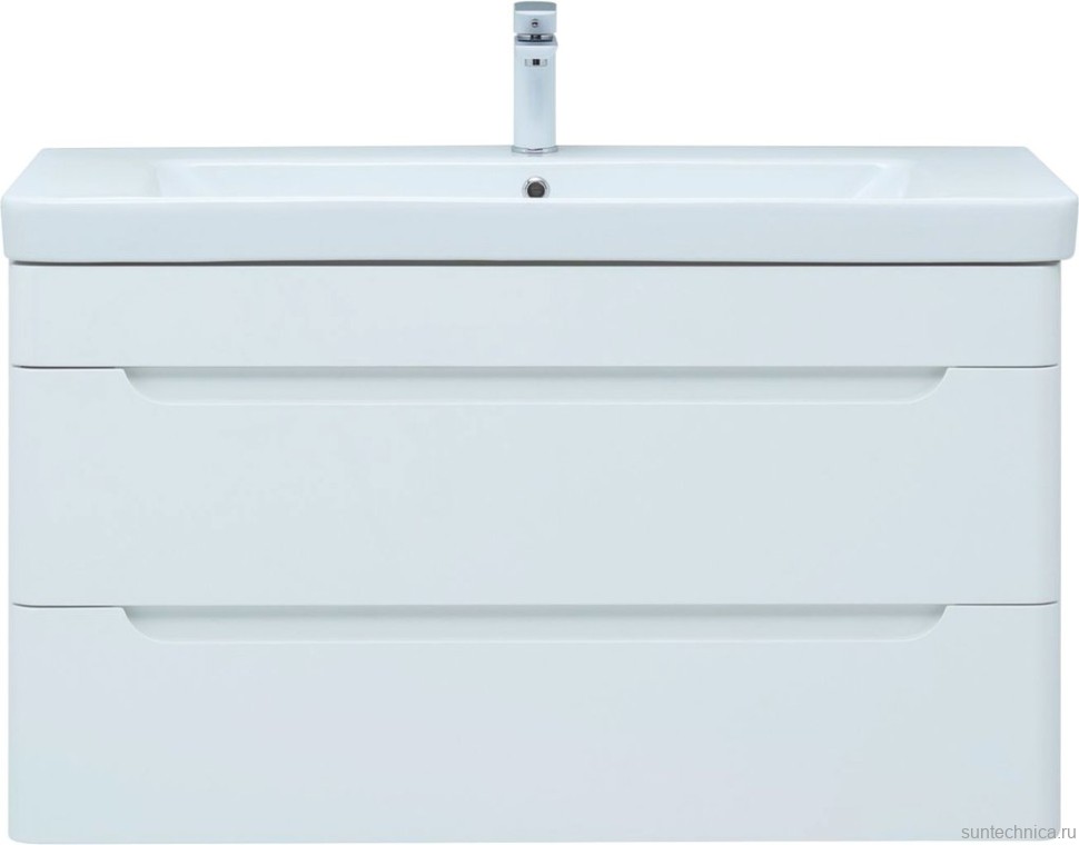 Тумба с раковиной Aquanet София 105 2 ящика