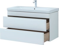 Тумба с раковиной Aquanet София 105 2 ящика