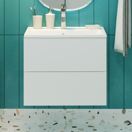 Тумба с раковиной Marka One Elena 60 push