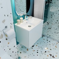 Тумба с раковиной Marka One Elena 60 push Тумба с раковиной Marka One Elena 60 push