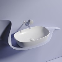 Накладная раковина Ceramicanova Element CN6049MW белая матовая
