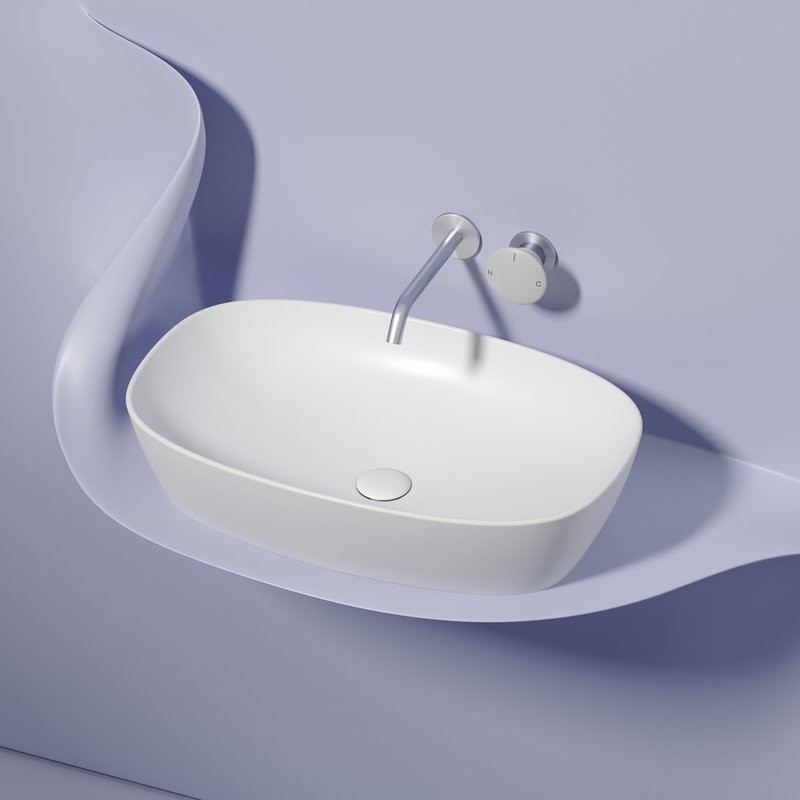 Накладная раковина Ceramicanova Element CN6049MW белая матовая