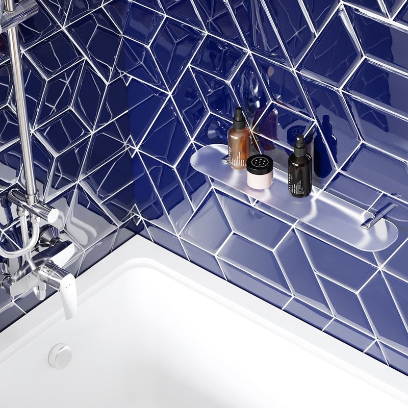 Полка под зеркало AM.PM Joy A8434700 50 см, стеклянная