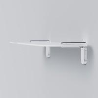 Полка под зеркало AM.PM Joy A8434700 50 см, стеклянная Полка под зеркало AM.PM Joy A8434700 50 см, стеклянная