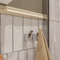 Крючок DEKOR BANYO SS 304 008 хром, на шурупах