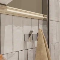 Крючок DEKOR BANYO SS 304 008 хром, на шурупах Крючок DEKOR BANYO SS 304 008 хром, на шурупах