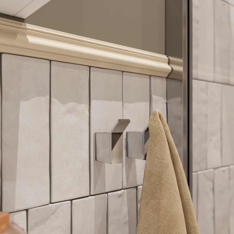 Крючок DEKOR BANYO SS 304 008 хром, на шурупах