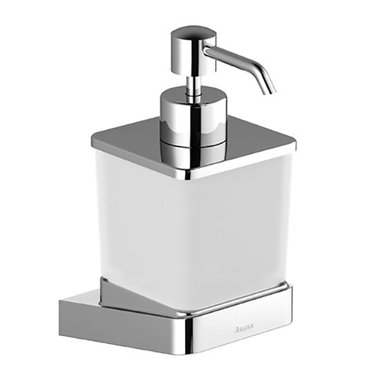 Дозатор для жидкого мыла Ravak 10° TD 231 настенный, хром