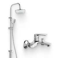 Душевой комплект Смеситель Damixa Eclipse 481000000 + Стойка 931000000