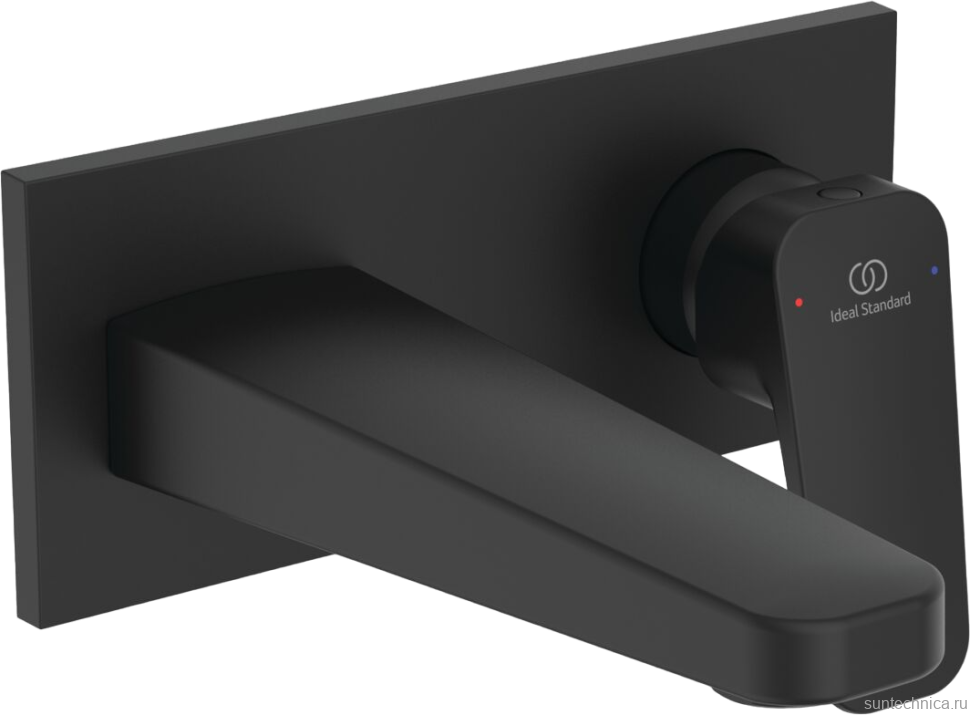 Смеситель для раковины Ideal Standard Ceraplan BD244XG С ВНУТРЕННЕЙ ЧАСТЬЮ черный