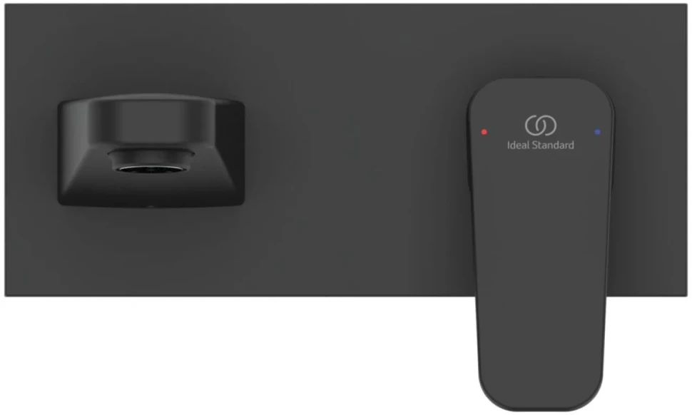 Смеситель для раковины Ideal Standard Ceraplan BD244XG С ВНУТРЕННЕЙ ЧАСТЬЮ черный