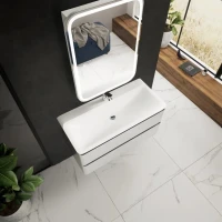 Тумба под раковину для ванной AQUAme S4 100 белая Тумба под раковину для ванной AQUAme S4 100 белая