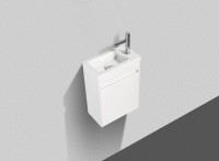 Мебель для ванной комнаты BelBagno Pietra Mini 40 L bianco lucido