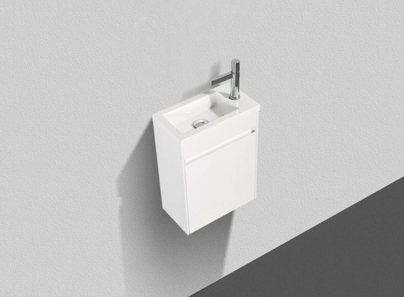 Мебель для ванной комнаты BelBagno Pietra Mini 40 L bianco lucido