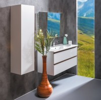 Тумба с раковиной Armadi Art Capolda 100 с ручкой дерево