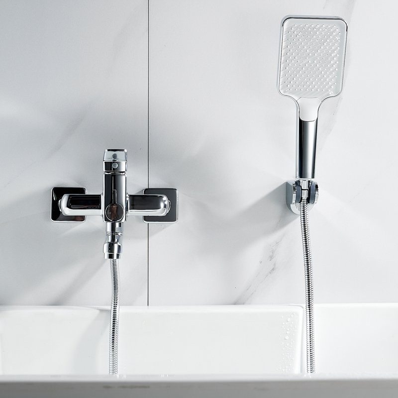 Смеситель для ванны с душем Shevanik S9902 хром