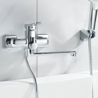 Смеситель для ванны с душем Shevanik S9902 хром