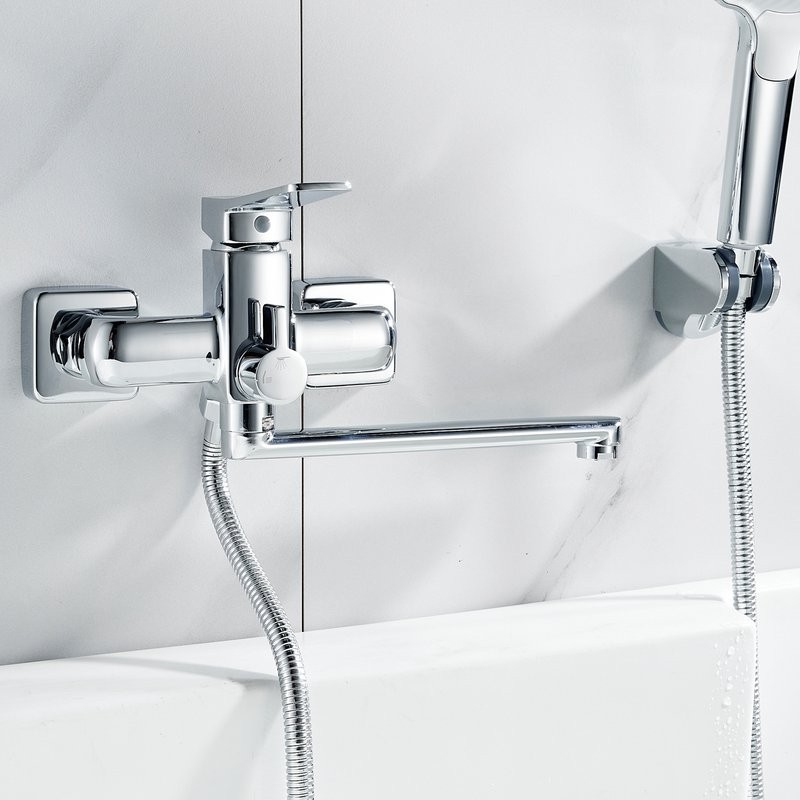 Смеситель для ванны с душем Shevanik S9902 хром