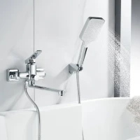 Смеситель для ванны с душем Shevanik S9902 хром
