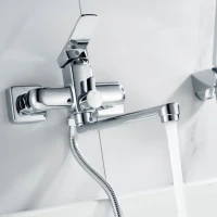 Смеситель для ванны с душем Shevanik S9902 хром