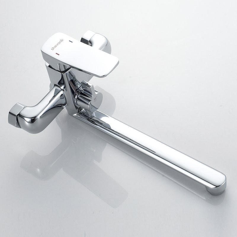 Смеситель для ванны с душем Shevanik S9902 хром