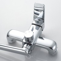 Смеситель для ванны с душем Shevanik S9902 хром Смеситель для ванны с душем Shevanik S9902 хром