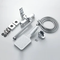 Смеситель для ванны с душем Shevanik S9902 хром