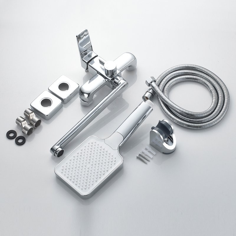 Смеситель для ванны с душем Shevanik S9902 хром