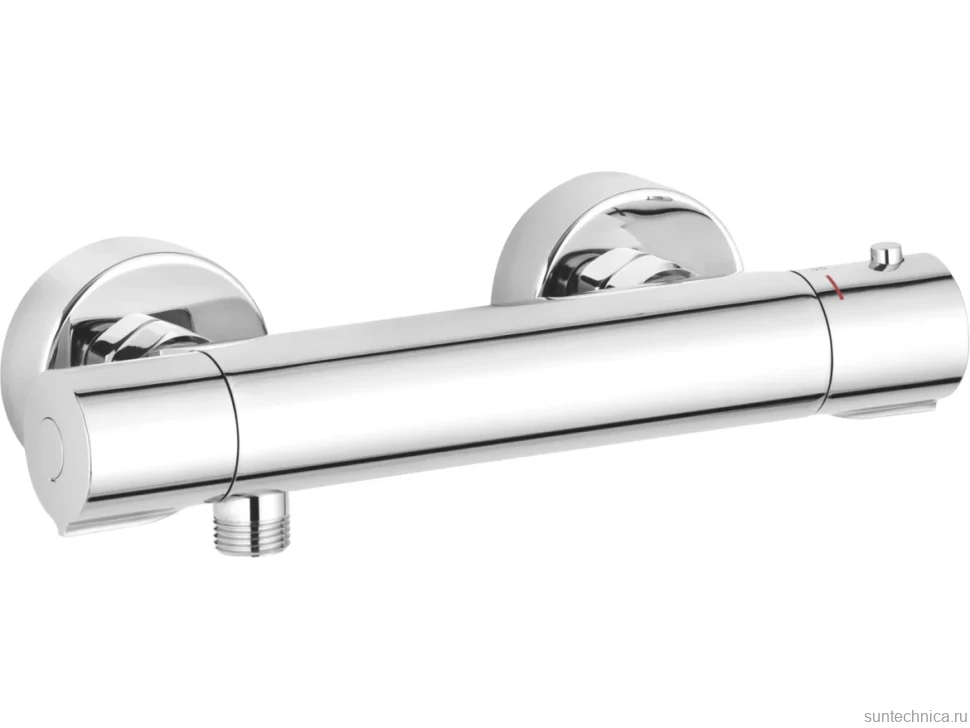 Душевой комплект Термостат Kludi Basic 350020538 для душа + Стойка Freshline dual shower system 6709005-00