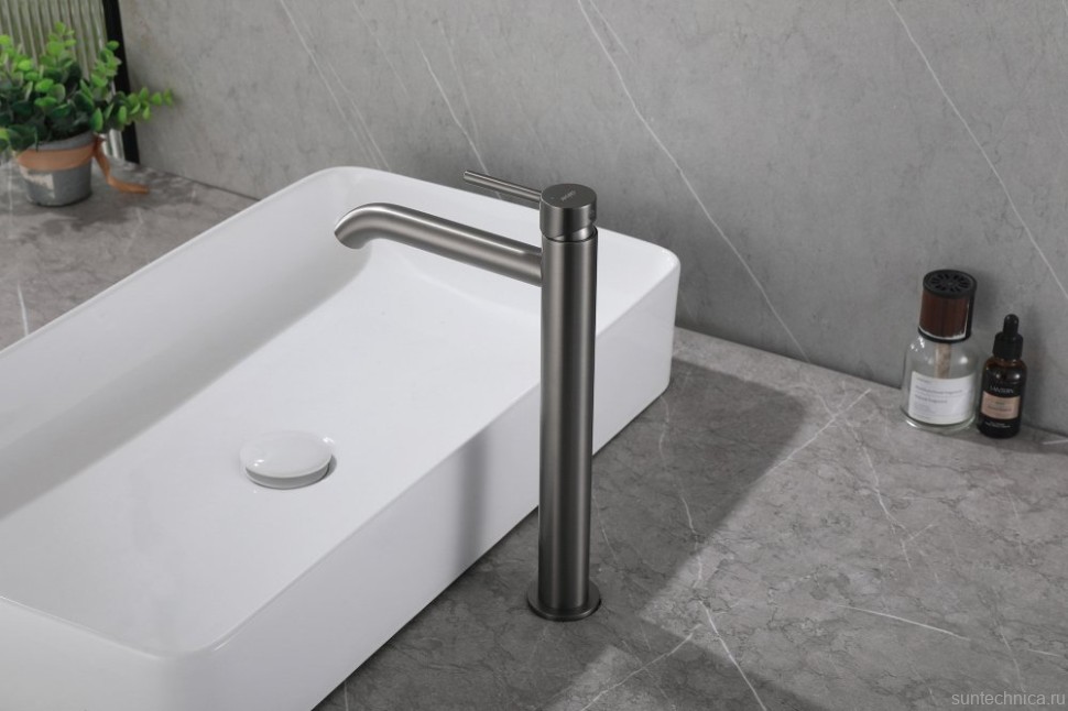 Смеситель для раковины Abber Wasser Kreis AF8111NG никель