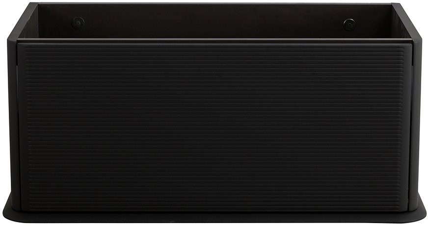 Тумба с раковиной Cezares Idra 100 1 ящик, nero opaco