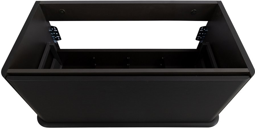 Тумба с раковиной Cezares Idra 100 1 ящик, nero opaco