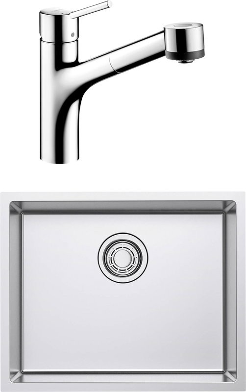Комплект Мойка Omoikiri TADZAVA 54-U/I ULTRA-IN + Смеситель Hansgrohe Talis S 32841000
