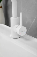 Смеситель для раковины BELZ B810 B10810-8 белый Смеситель для раковины BELZ B810 B10810-8 белый