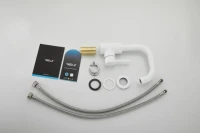 Смеситель для раковины BELZ B810 B10810-8 белый Смеситель для раковины BELZ B810 B10810-8 белый