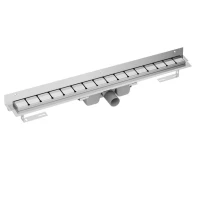 Душевой трап (лоток) Ravak 10° OZW 750 75 см, решетка нержавеющая сталь, с сифоном