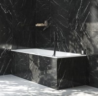 Излив Ravak Espirit ES 027.20BLM для ванны, матовый черный