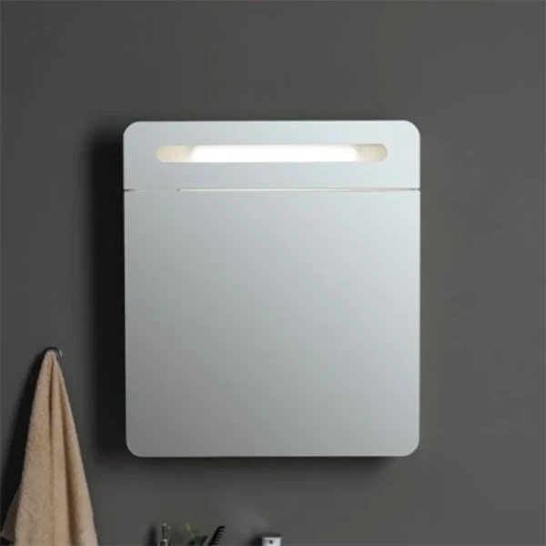 Зеркало-шкаф Aquanet Лукка 70 L с подсветкой