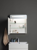 Зеркало-шкаф Aquanet Лукка 70 L с подсветкой