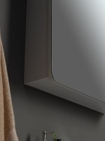 Зеркало-шкаф Aquanet Лукка 70 L с подсветкой
