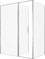 Душевой уголок Allen Brau Priority 160x100, профиль хром, стекло прозрачное