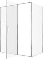 Душевой уголок Allen Brau Priority 160x100, профиль хром, стекло прозрачное