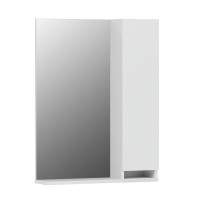 Зеркало-шкаф Belux Клермонт 70 глянцевый белый