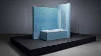 Стальная ванна Bette BetteOcean AR Plus 170x75 см, встраиваемая, на ножках, перелив сзади, с самоочищающимся покрытием, с антискользящим покрытием, с шумоизоляцией